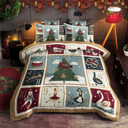 12 Days Of Christmas HT0511003T Duvet Cover Bedding Sets