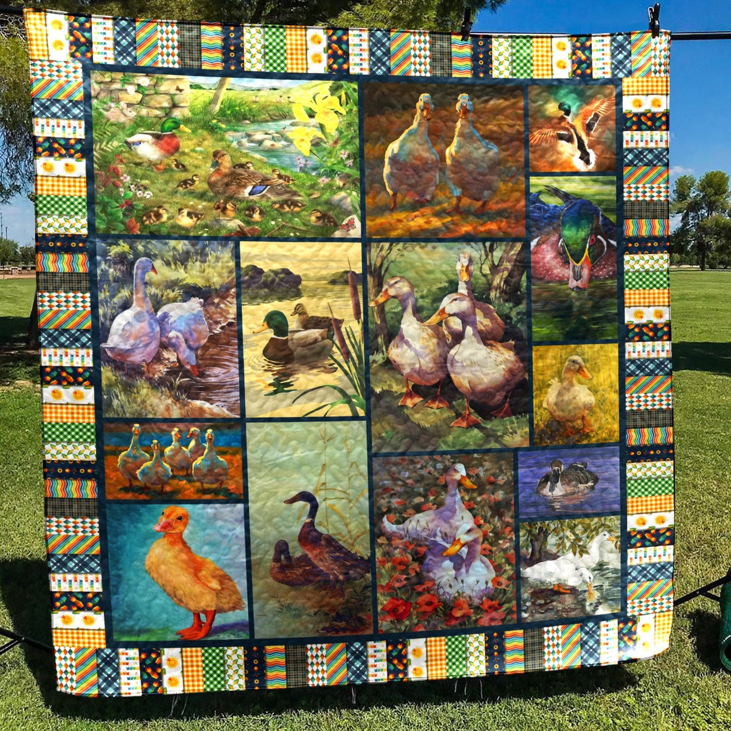 Duck HN190612 Quilt Blanket