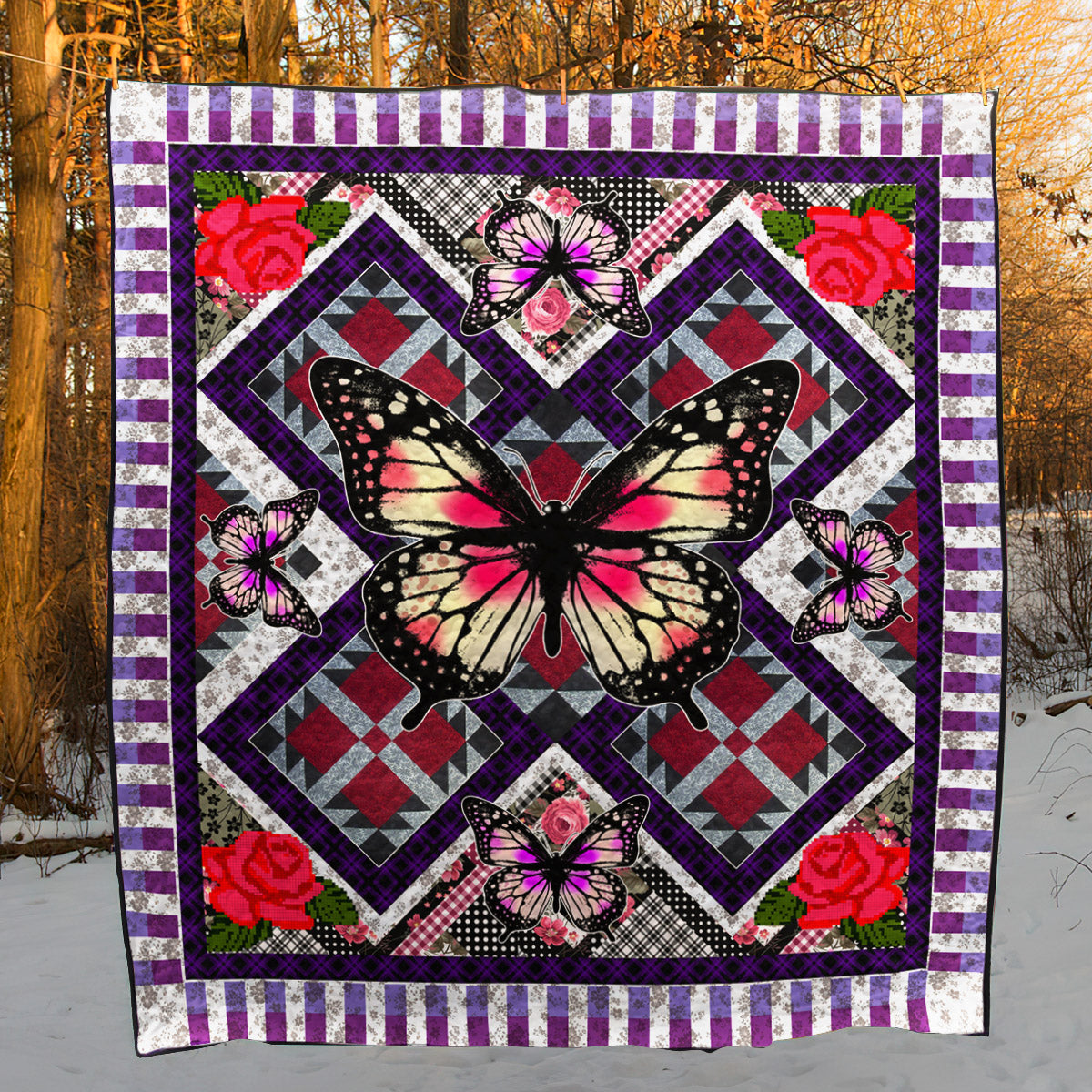 Butterfly TL170502 Quilt Blanket