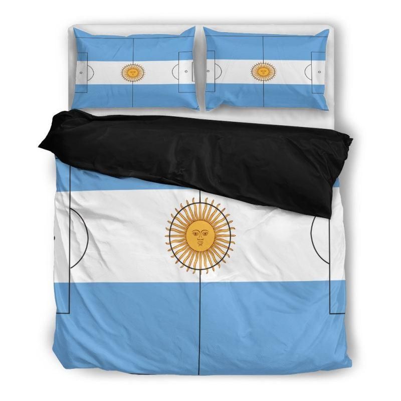 ARGENTINA FLAG SOCCER FIELD CLA24100569B Bedding Sets