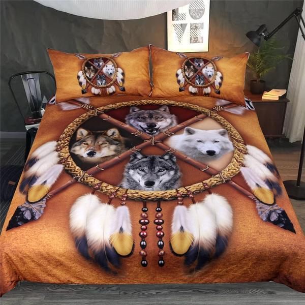 4 Wolves CLA24103044B Bedding Sets