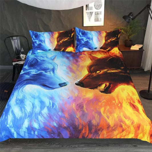 Fire and Ice Wolf CLA24103031B Bedding Sets