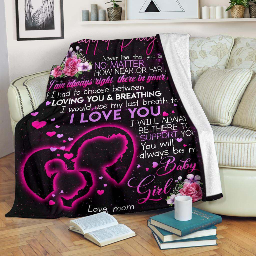 TO MY DEAR DAUGHTER CLA25100995F Sherpa Fleece Blanket