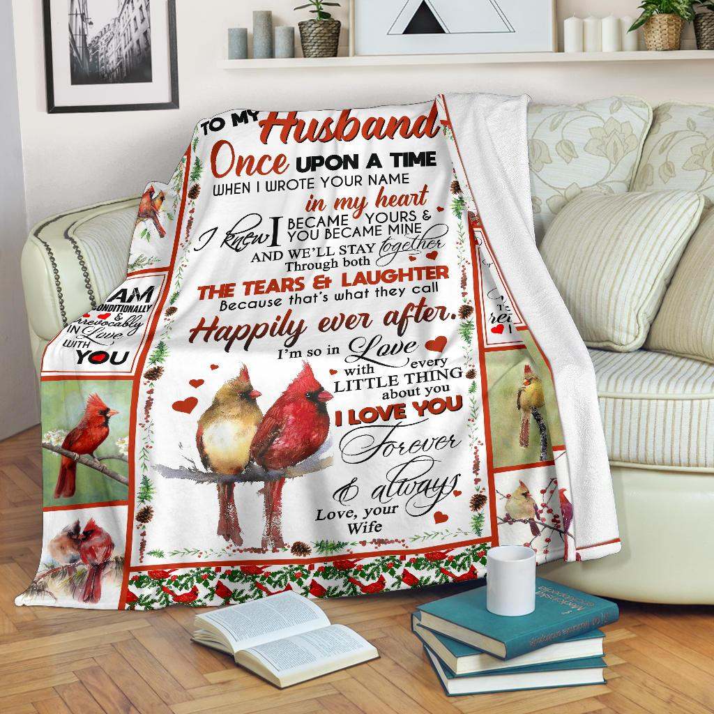 TO MY HUSBAND CLA25100850F Sherpa Fleece Blanket