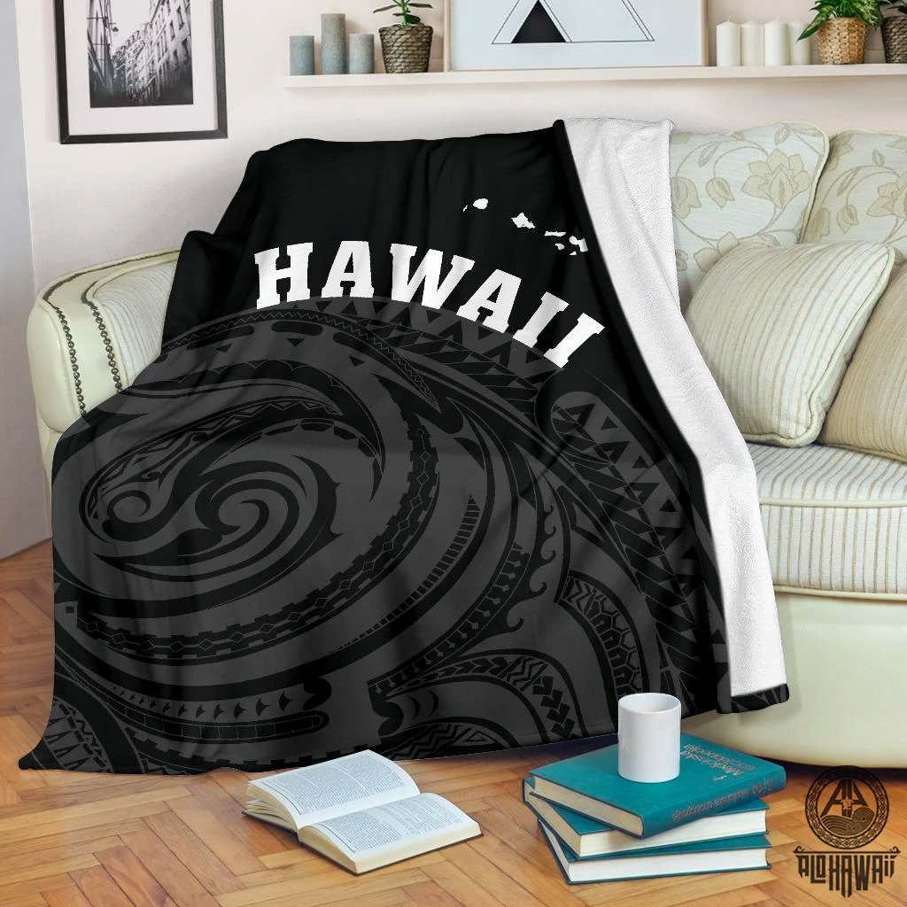 Hawaii Polynesia CLA25100737F Sherpa Fleece Blanket