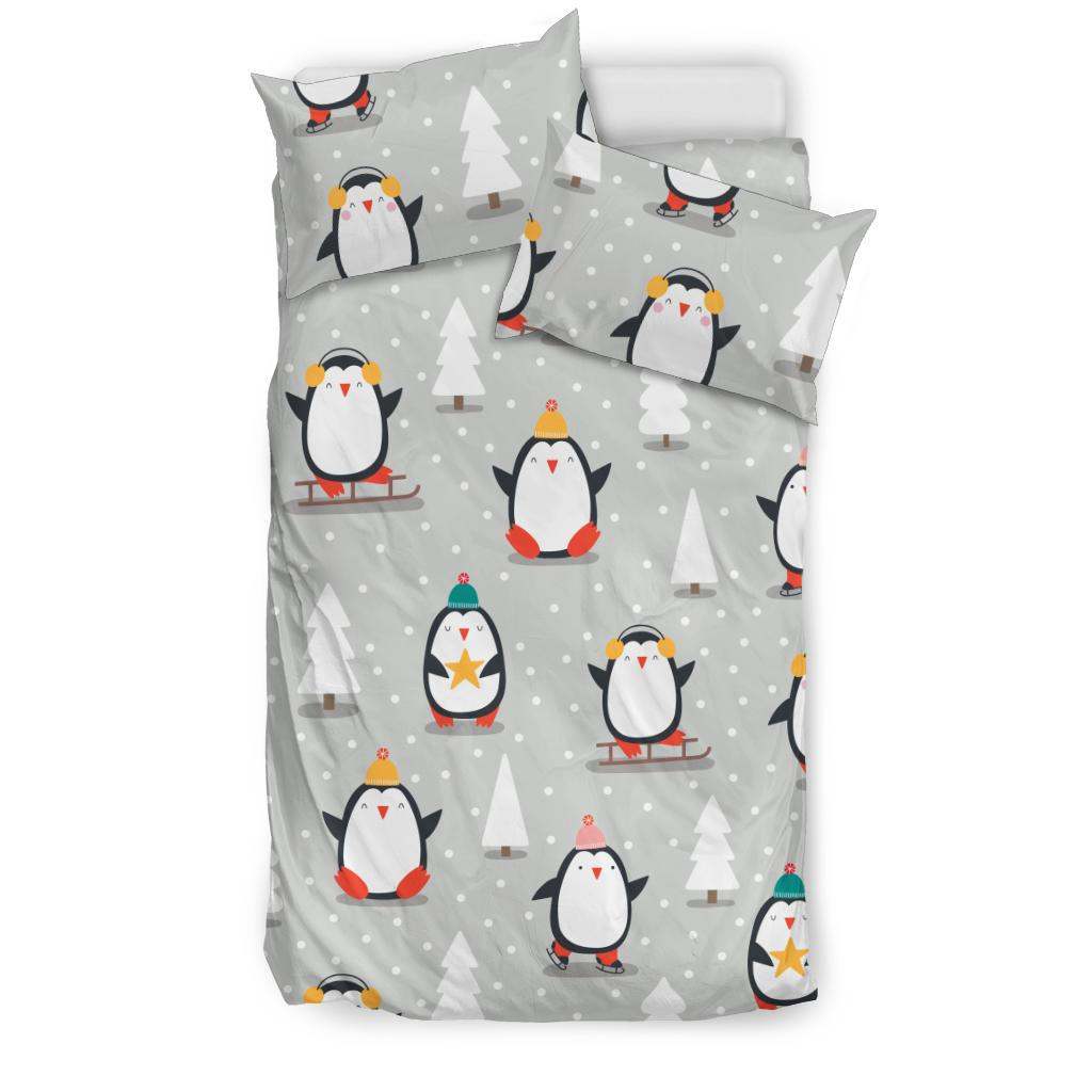 Cute Penguin christmas pattern CLA28100778B Bedding Sets