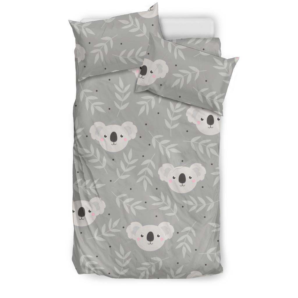 Cute koala leaves pattern CLA28101222B Bedding Sets