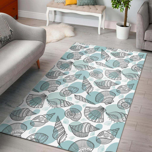 Shell polynesian tribal CLA2810422R Rug