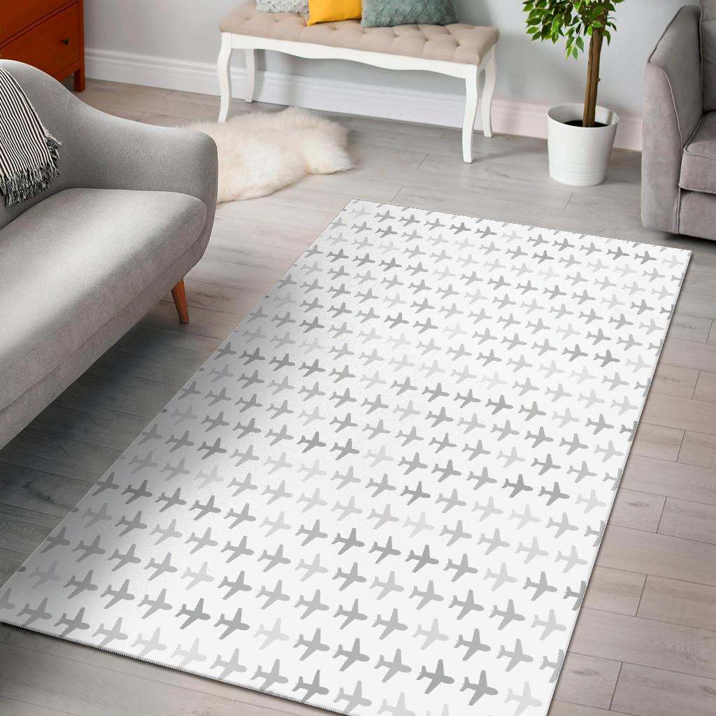 Airplane print pattern CLA2810112R Rug