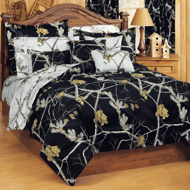 Black Camouflage CLM2810073B Bedding Sets