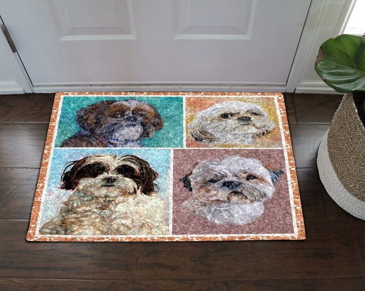 Shih Tzu CL31100972MDD Non-slip Door mats