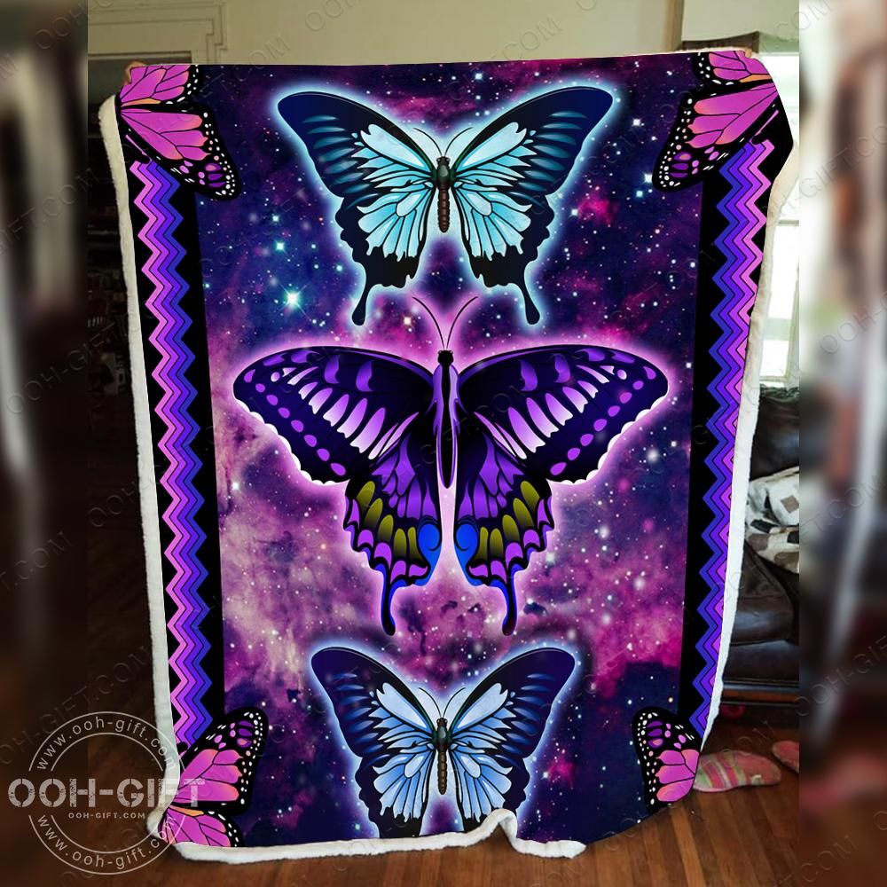 Butterfly Butterfly CLA01110211F Sherpa Fleece Blanket