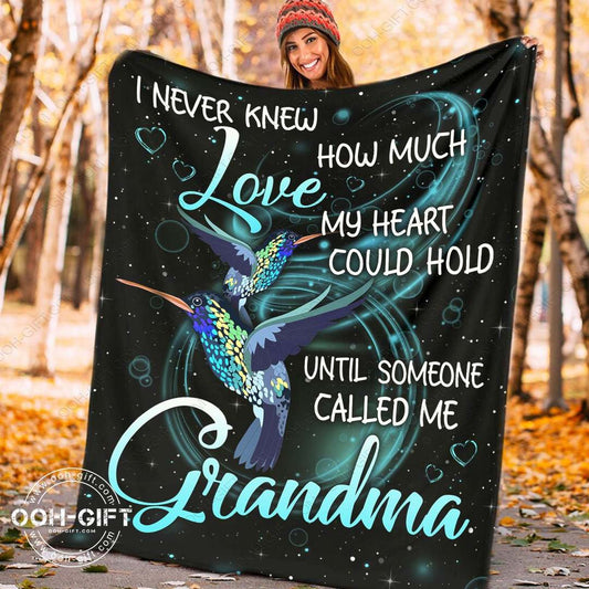 Grandma Call Me Grandma CLA01110378F Sherpa Fleece Blanket