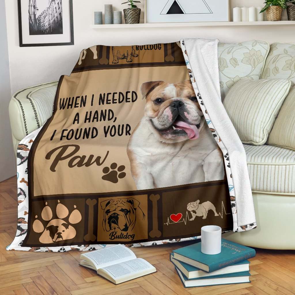 BULLDOG CLA01110529F Sherpa Fleece Blanket