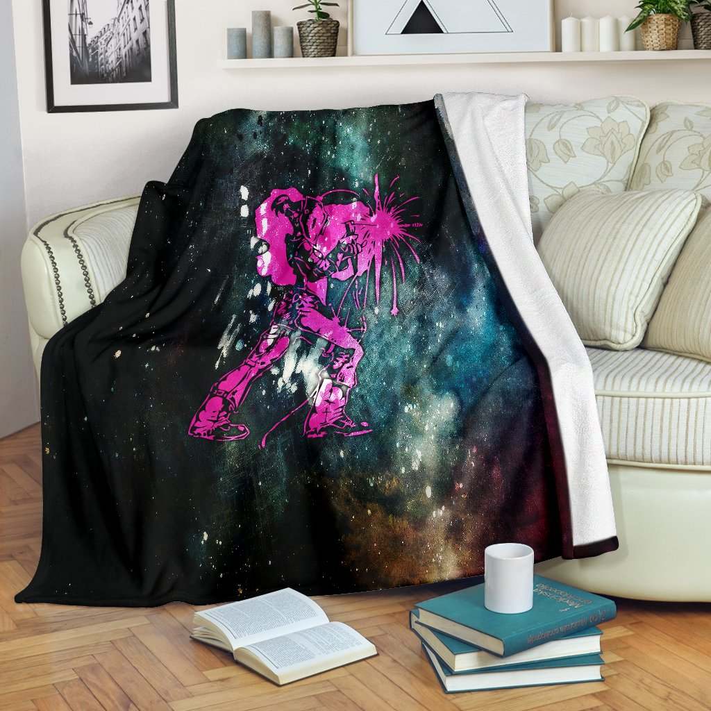 Welder Girl CLA01110852F Sherpa Fleece Blanket