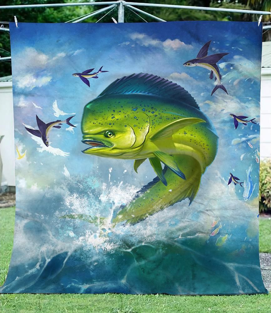 Mahi mahi CLA0411202F Sherpa Fleece Blanket