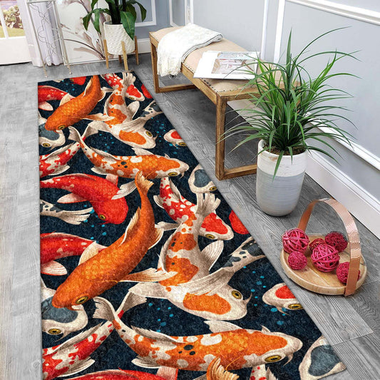 Koi Fish DT0611008N Runner Rug