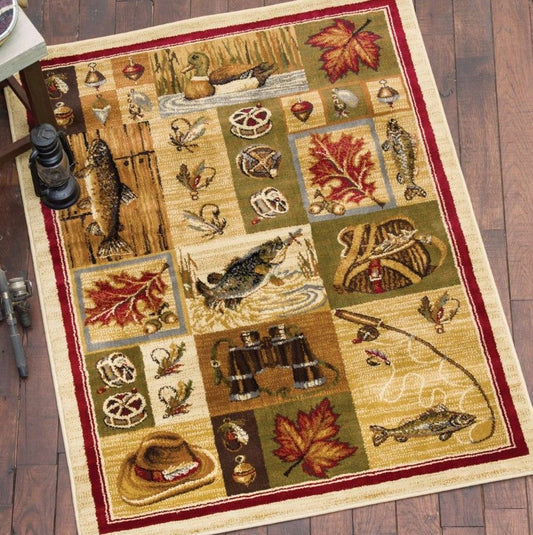 Fly Fishing CLT0611025A Rug