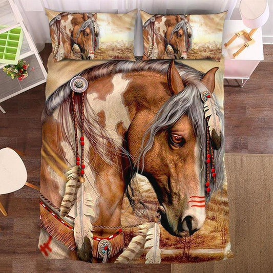 Glory Indian Horse 3d CLH0811080B Bedding Sets