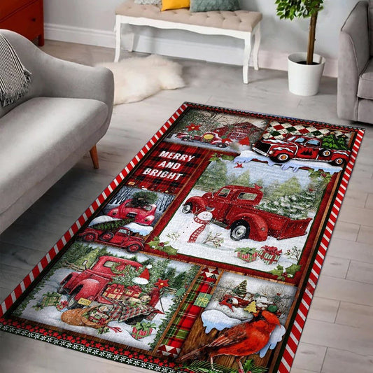 Red Truck Christmas CLM0811293M Rug