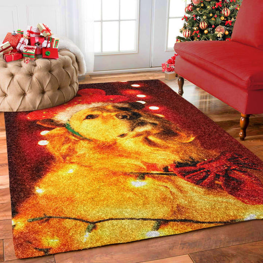 Golden Retrievers Christmas TT0811087M Rug