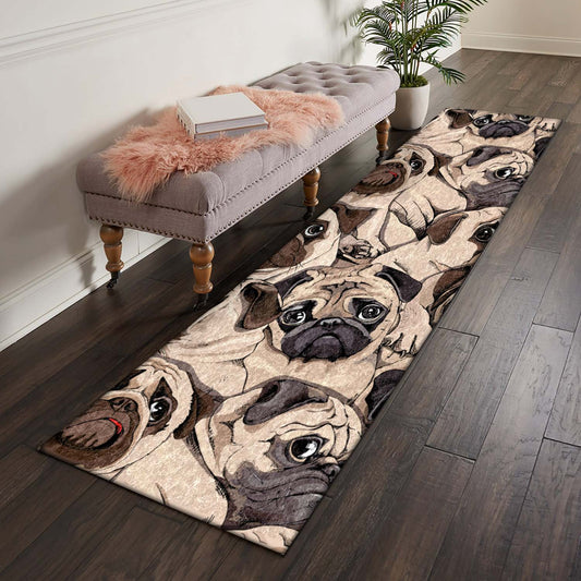 Pug HM0811013R Runner Rug