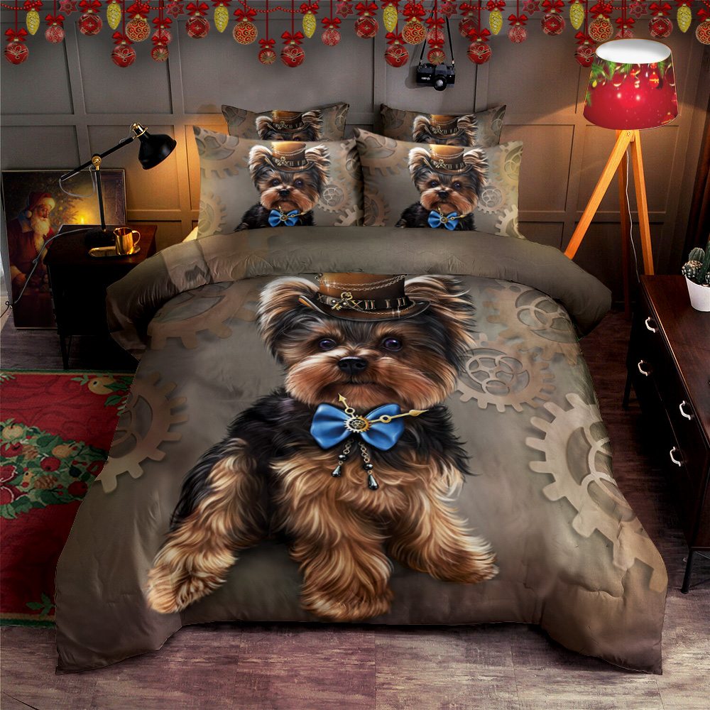 Steampunk Yorkie CG0811121T Bedding Sets