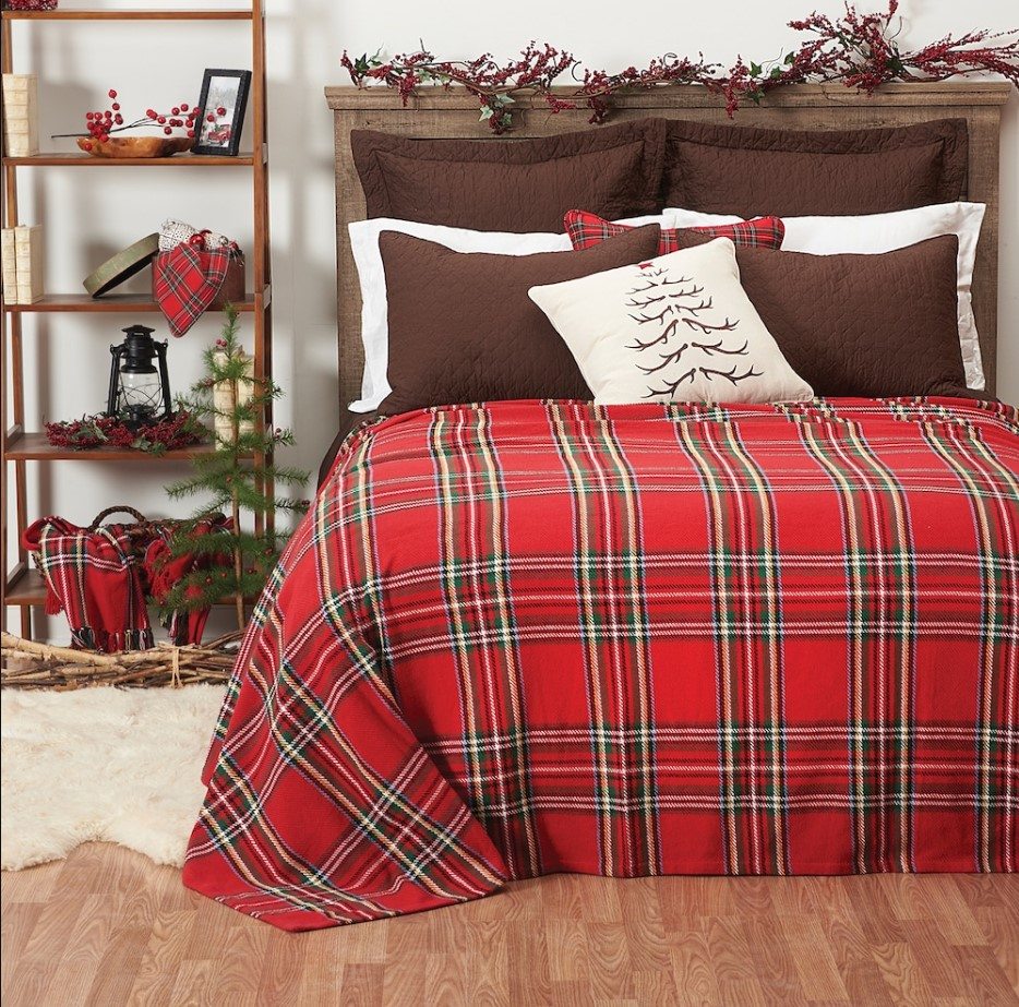 Arlington Plaid CLA0811014B Bedding Sets