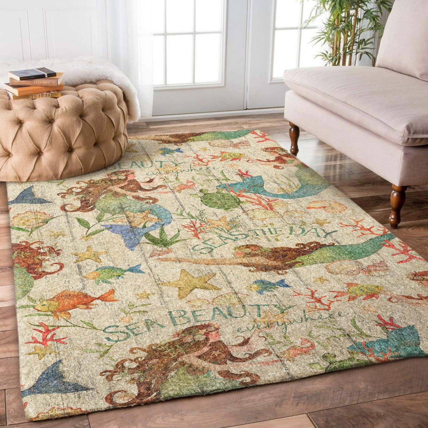 Mermaid Sea HN0811172R Rug