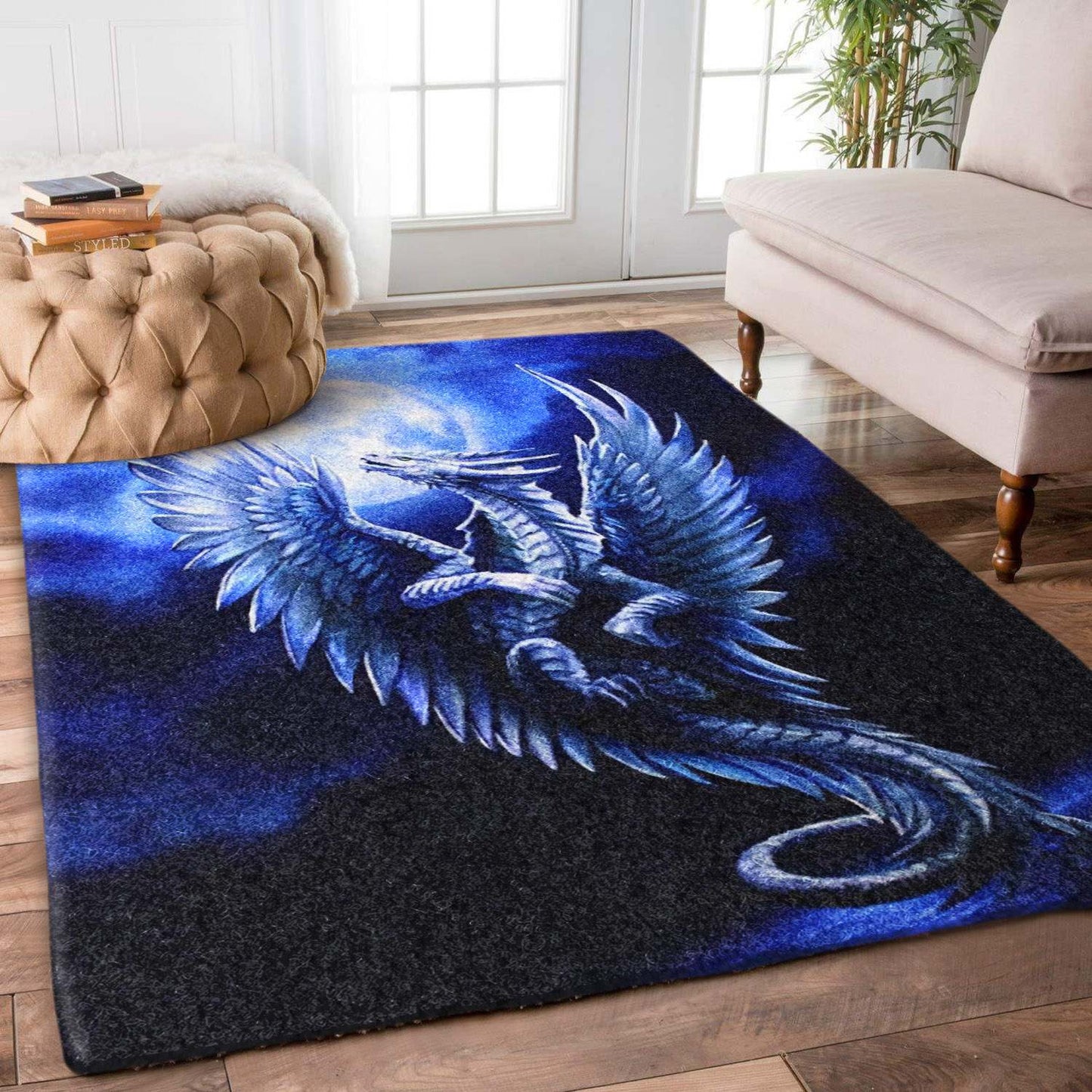 Dragon In The Moonlight HN0811124R Rug