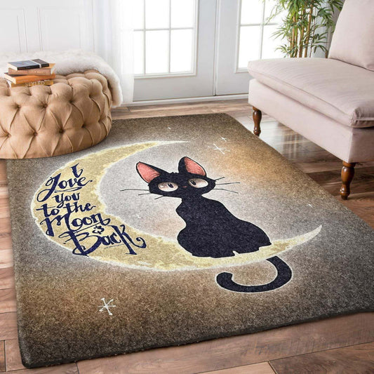 Black Cat And Moon DD0811030R Rug