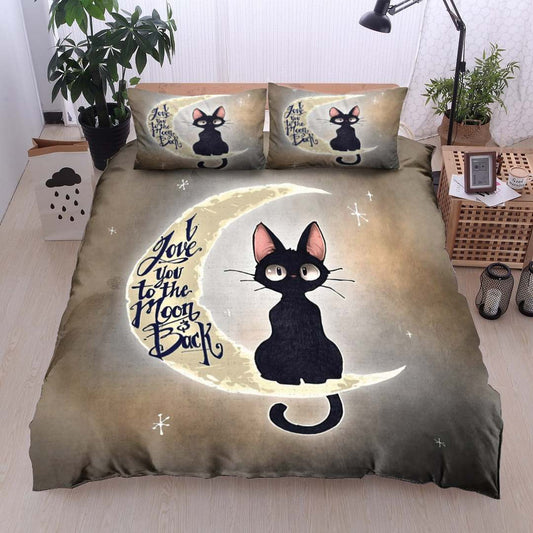 Black Cat And Moon DD0811026B Bedding Sets