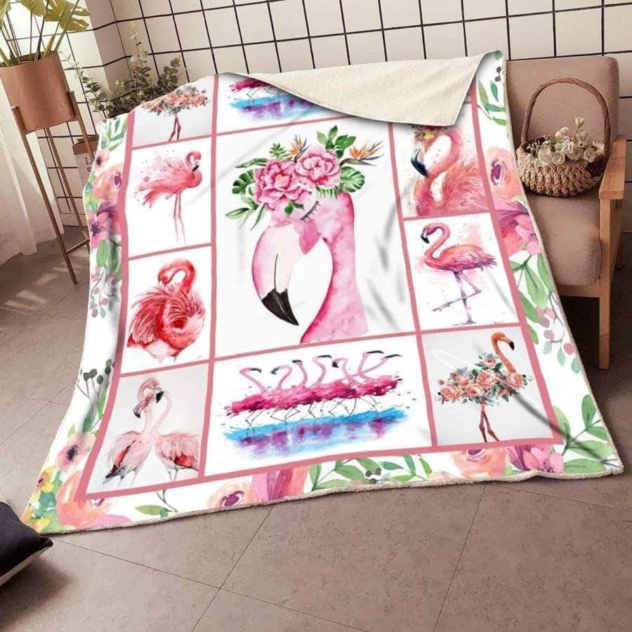 Flamingo CL08110133MDF Sherpa Fleece Blanket