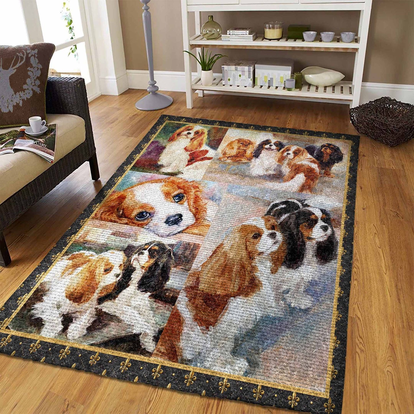 Cavalier King Charles Spaniel Dog CLA1111153R Rug