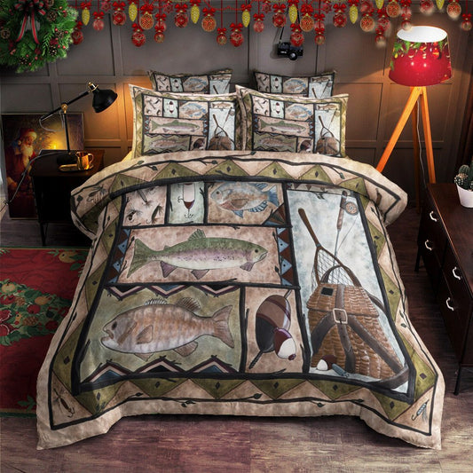 Bass Fishing TT1411005T Bedding Sets