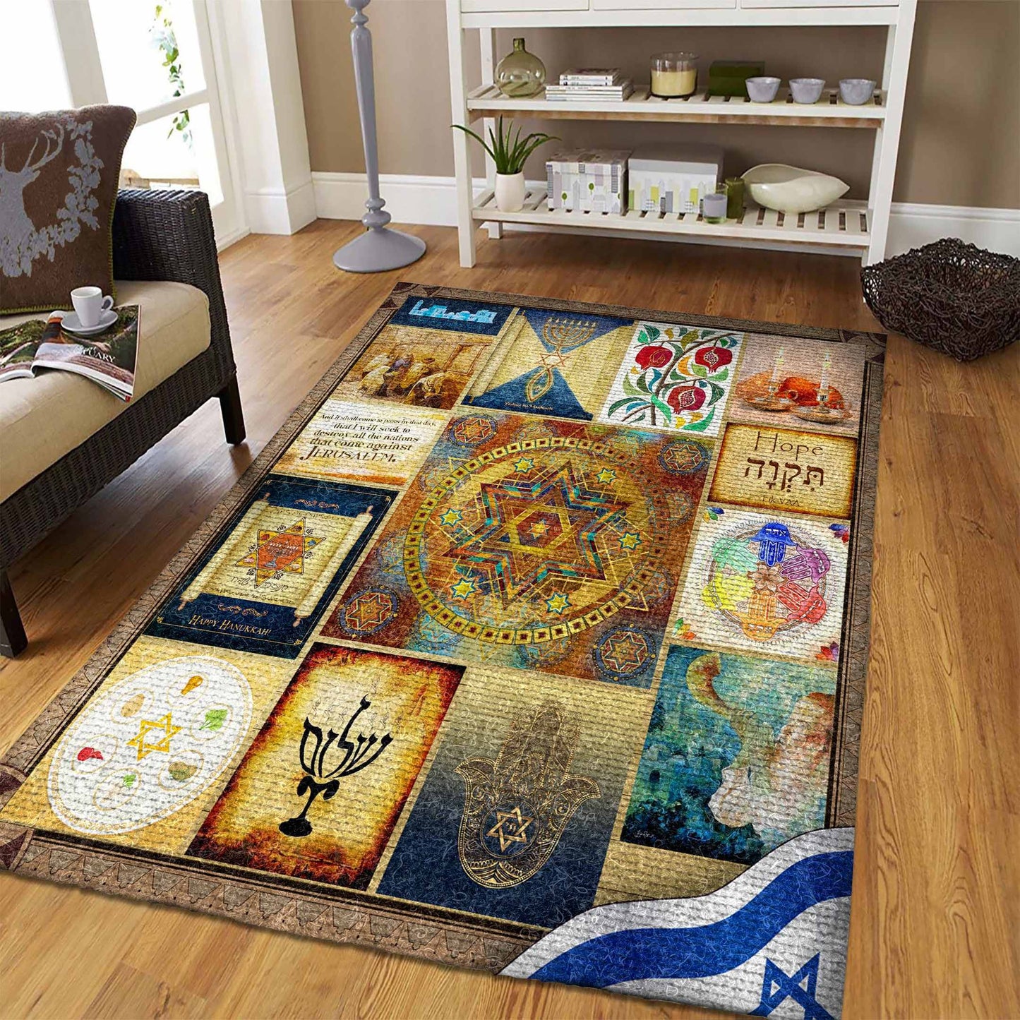 Jewish CLA16110509R Rug