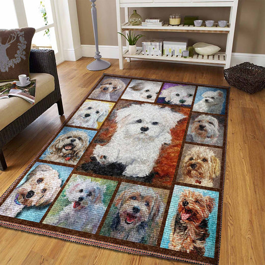 Dog Maltese CLA16111070R Rug