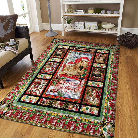 Christmas Cocker Spaniel CLA2911350R Rug