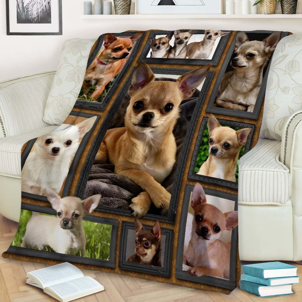 Chihuahua Beauty CLA29110036F Sherpa Fleece Blanket