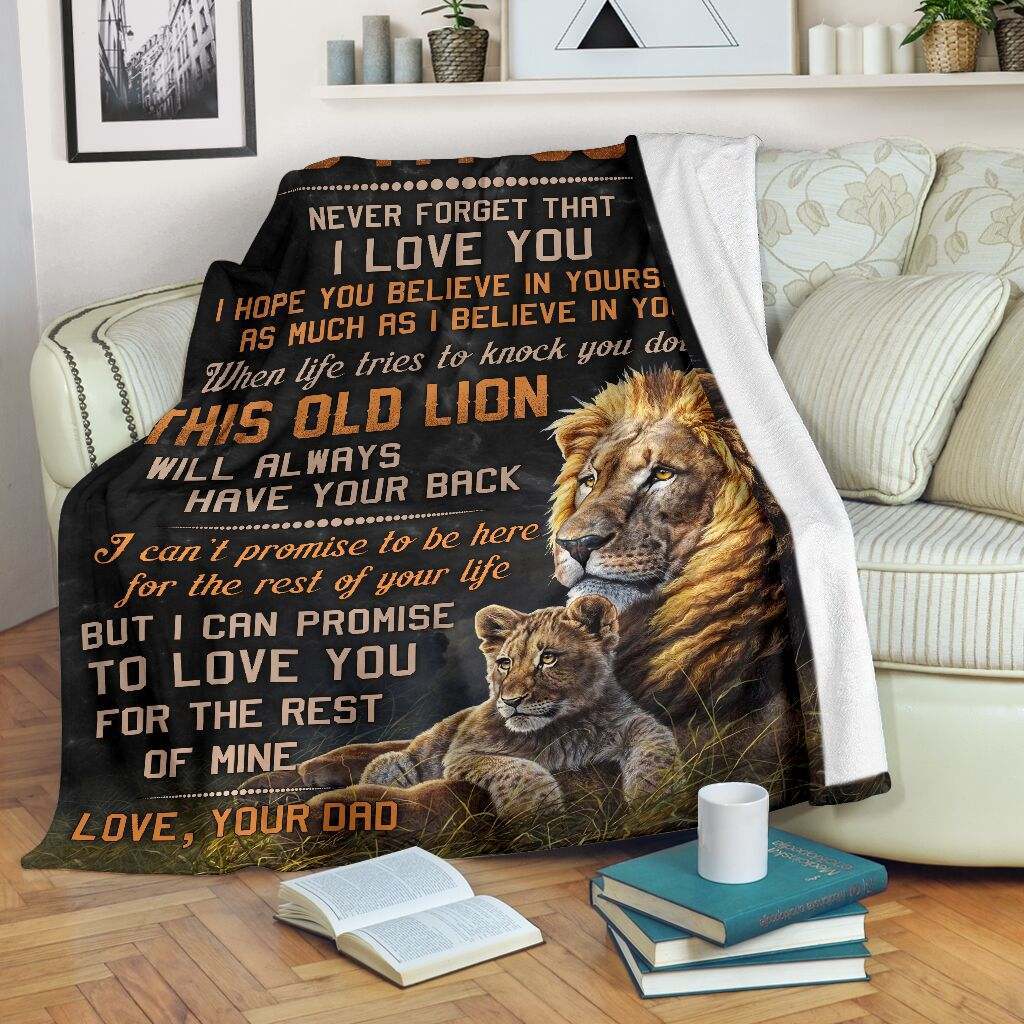 TO MY SON CLA02120339F Sherpa Fleece Blanket