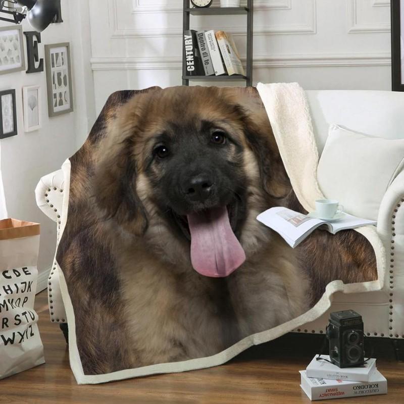 Leonberger CLA02120695F Sherpa Fleece Blanket