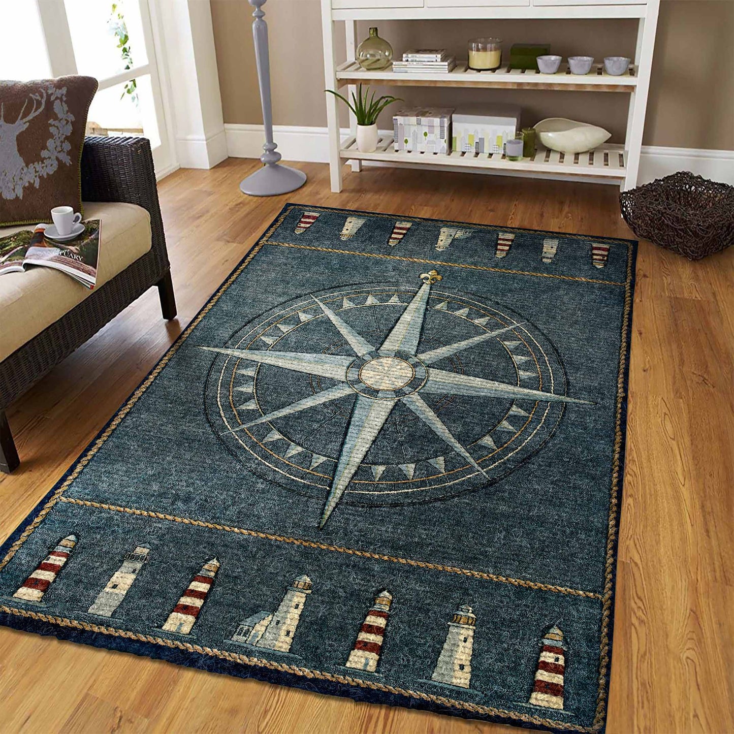 Compass Lighthouse CLA05120386R Rug