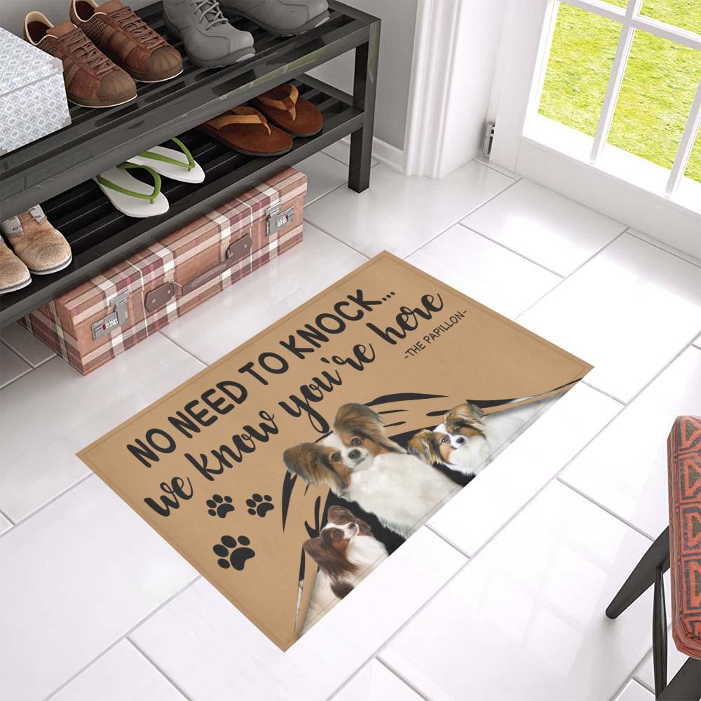 Papillon We Know You re Here CLA1712060D Non-slip Door mats