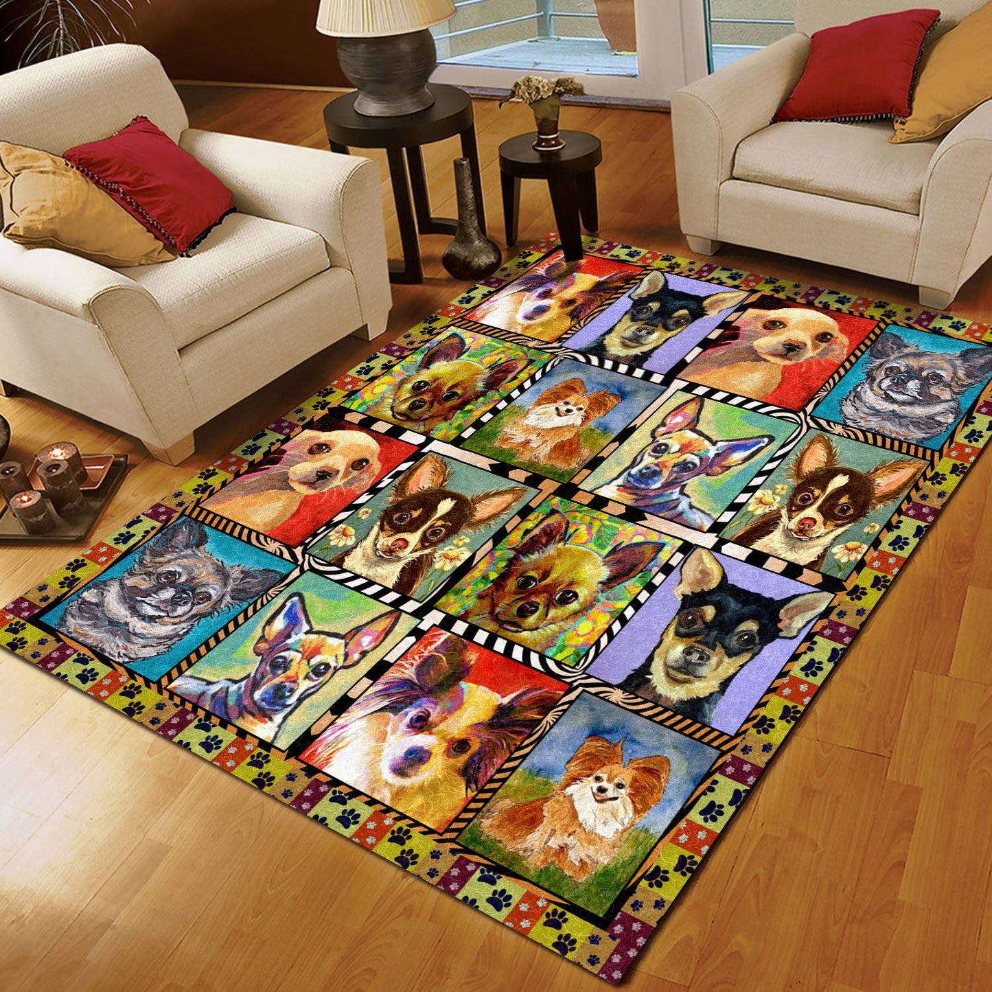 Chihuahua CL17121047MDR Rug