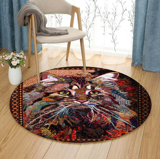 Cat CL18120667MDC Round Area Rug