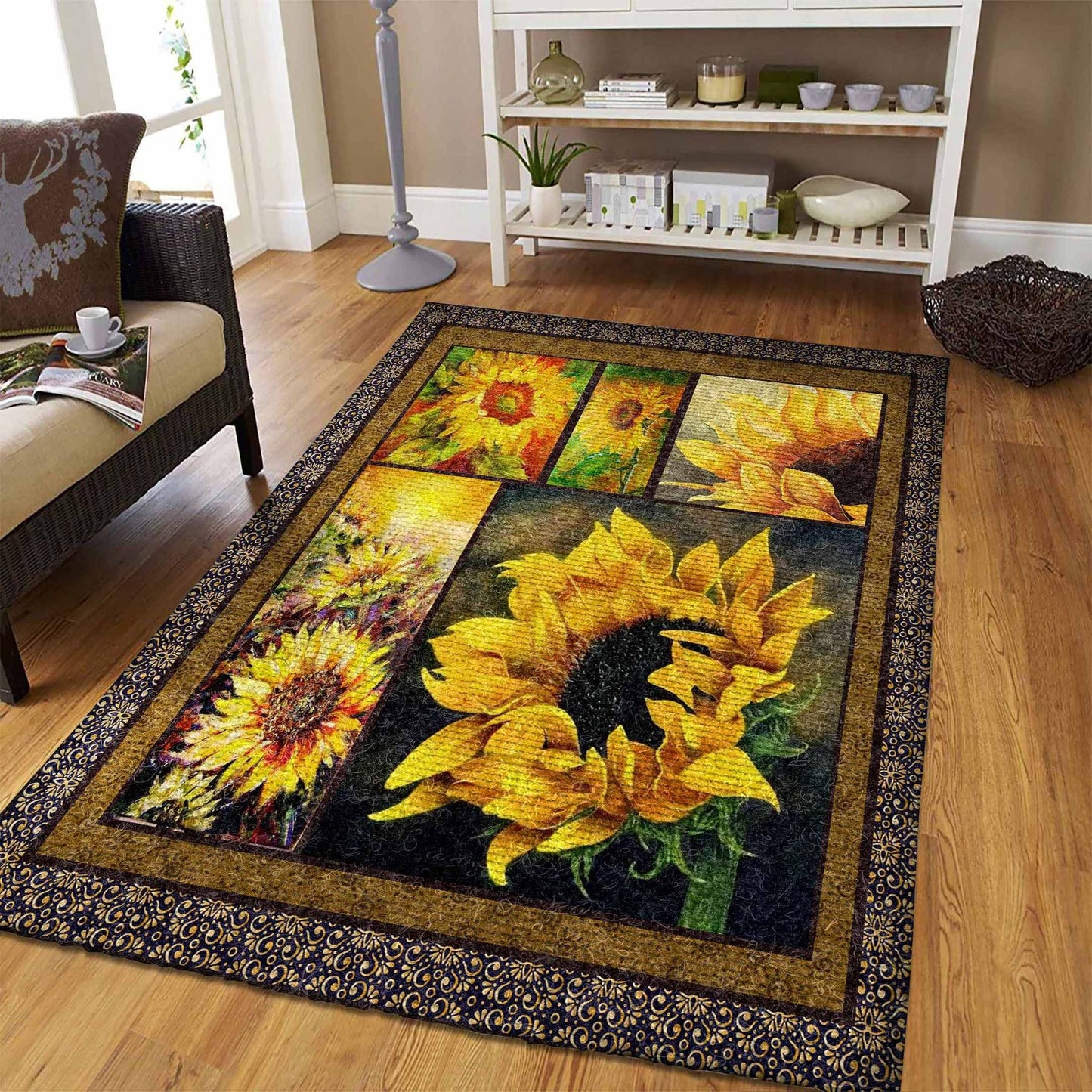 Sunflower CLA25122189R Rug