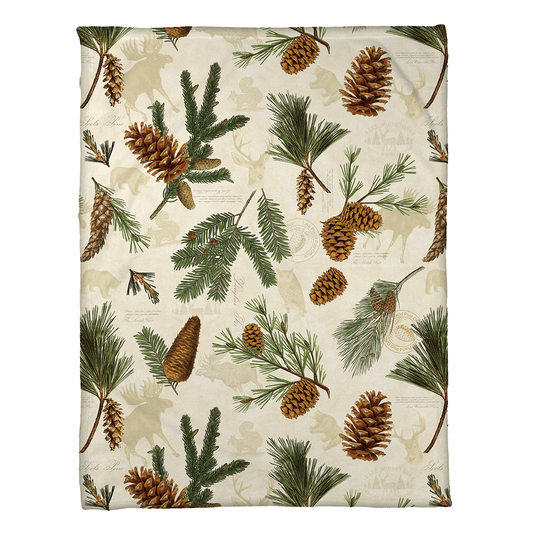 Pinecone CLA2612197F Sherpa Fleece Blanket