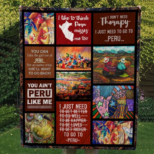 Peru CL14100389MDQ Quilt Blanket