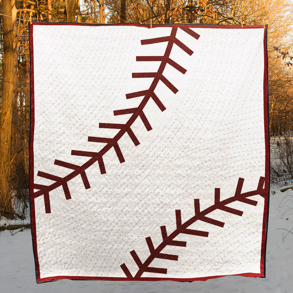 Baseball CL140633 Quilt Blanket