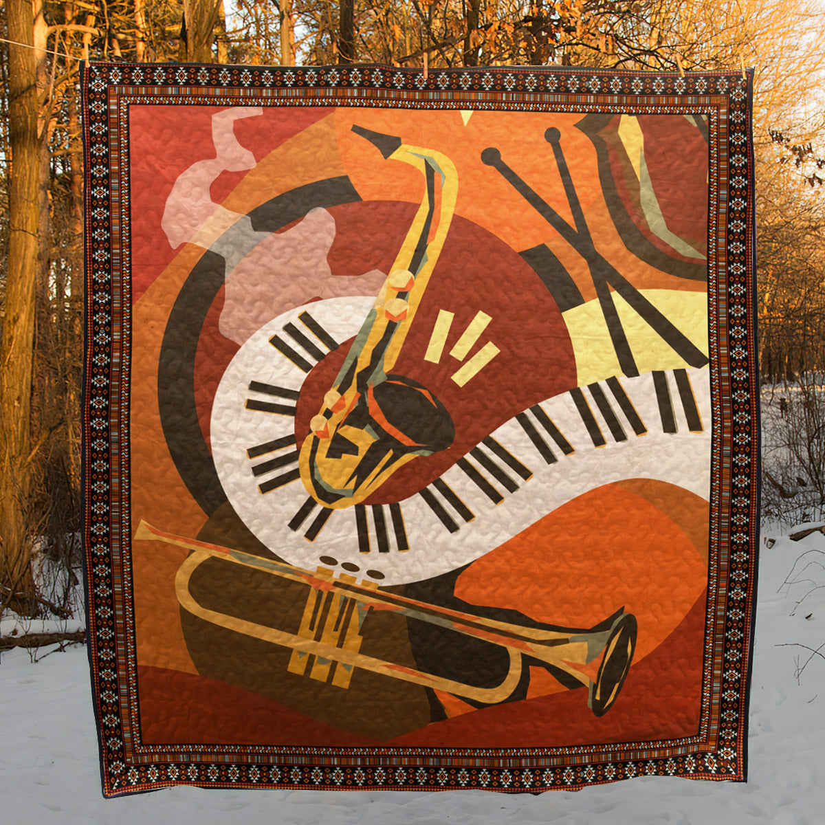 Music HM140613 Quilt Blanket